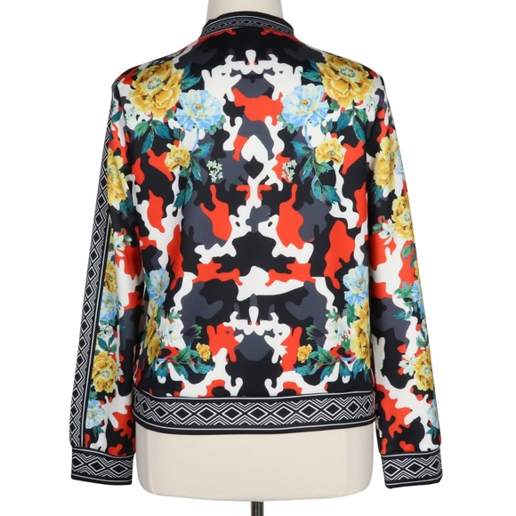 Camo Florals 2X Track Suit Jacket & Leggings Set - Picture 4 of 8